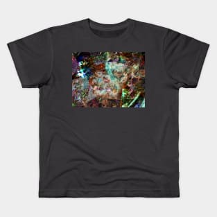 Flat cube space Kids T-Shirt